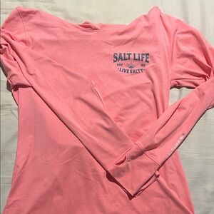 Salt Life Long Sleeve Performance Shirt with Hood